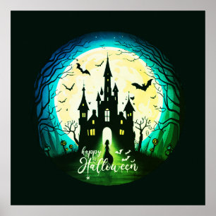 ホーンテッドキャッスル ハッピーハロウィン クリーピー ポスター