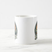 ホーンテッドグラウンズの不気味なキャンプコーヒーデザイン コーヒーマグカップ (中央)