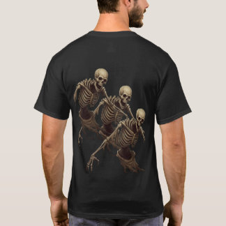 ホーンテッドスケルトンホラー Tシャツ