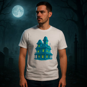 ホーンテッドハウス スプーキー ハロウィン ゴーストマンション Tシャツ