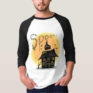 ホーンテッドハウス ハロウィン スプーキー Tシャツ