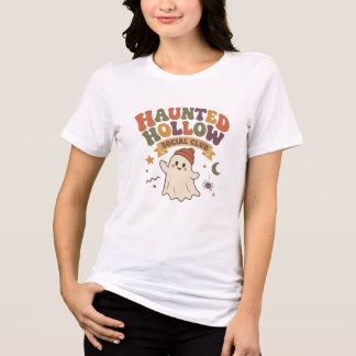 ホーンテッドホロー社交クラブの幽霊 トライブレンドTシャツ