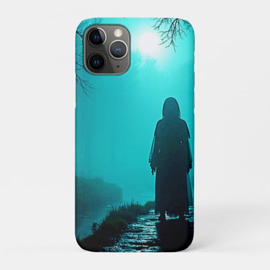 ホーンテッド・ウッズの幽霊の姿デザイン Case-Mate iPhoneケース (裏)
