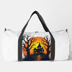 ホーンテッド・フォレスト - スプーキー・ハロウィン・ネイチャーTシャツ ダッフルバッグ