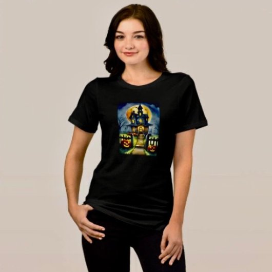 ホーンテッド・ホロウ&月 トライブレンドTシャツ