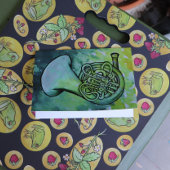 ホーンバンドフランスのクラス音楽先生 カード