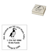 ホーンパフィンファミリーホーム連絡情報 ラバースタンプ (押印)