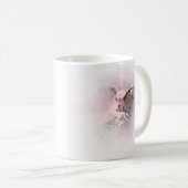 ホーンフクロウ野生動物コーヒーマグ コーヒーマグカップ (正面右)