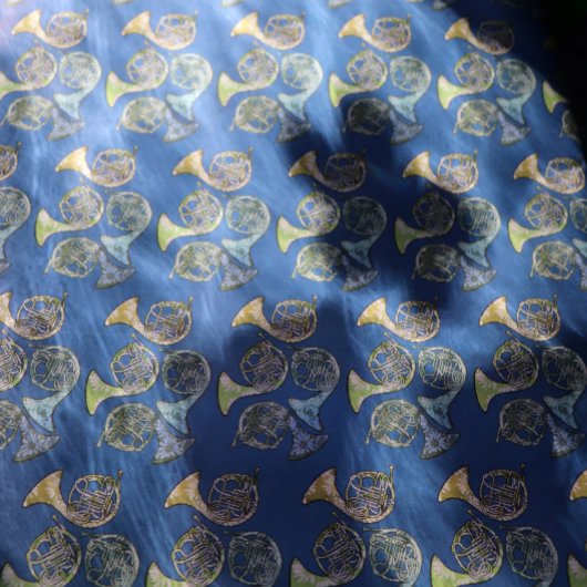 ホーンフランスのデイジーバンドクラス先生 ラッピングペーパー