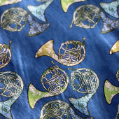 ホーンフランスのデイジーバンドクラス先生 ラッピングペーパー