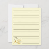 ホーンフランスのミュージシャンバンド先生サンキューカード サンキューカード (裏面)