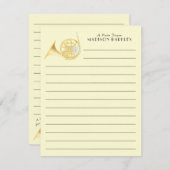 ホーンフランスのミュージシャンバンド先生サンキューカード サンキューカード (正面/裏面)