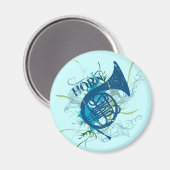 ホーンマフランスのググランジネット マグネット (正面/裏面)