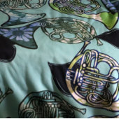 ホーンマーチフランスのングバンドクラス先生 シェルパブランケット