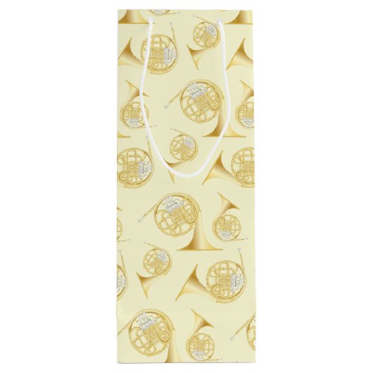 ホーンミュージックフランスの先生 ワインギフトバッグ (裏面)