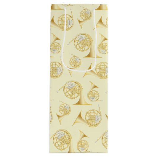 ホーンミュージックフランスの先生 ワインギフトバッグ (正面)