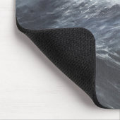 ホーン岬を離れた嵐のHMSのビーグル犬 マウスパッド (コーナー)