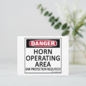 ホーン操作領域 ポストカード (スタンド正面)