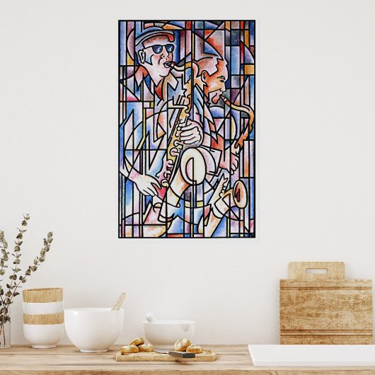 ホーン断面 ポスター (キッチン)