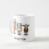 ホーン部 コーヒーマグカップ (正面左)