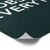 ホー保ムズ落ち着いて全てを観察 ポスター (角)