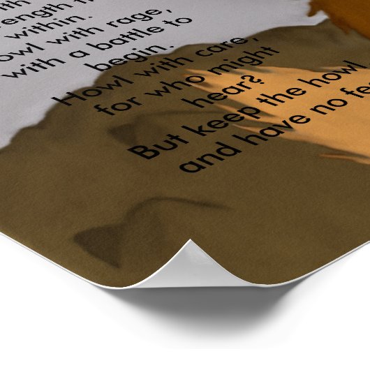 ホー保ル – ポスター (角)