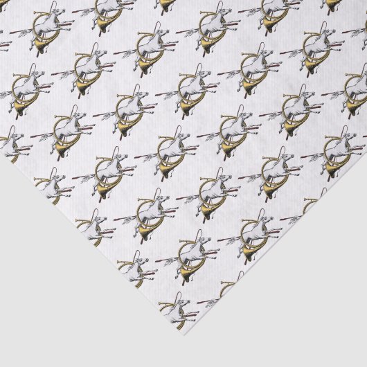 ホー名門私立校風のン色を飛び越える乗馬 薄葉紙 (詳細)