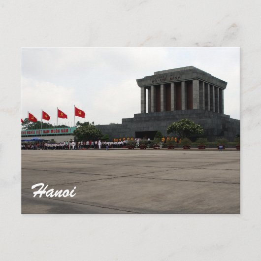 ホー廟 ハノイ ポストカード (正面)