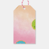 ホー感謝していルバンチドーナツありがとうギフトラベル ギフトタグ (裏面)