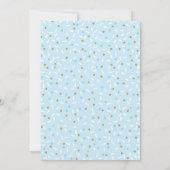 ホー感謝していルバンチドーナツ誕生日サンキューカード 招待状 (裏面)