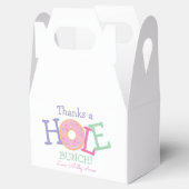 ホー感謝していルバンチ・ドーナツ女の子の誕生日パーティー フェイバーボックス (オープン)