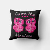 ホー救ターズピンクリボン乳がんプレゼント クッション (裏面)