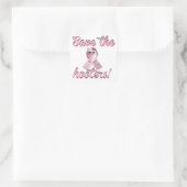 ホー救ター、乳がん認識度 スクエアシール (バッグ)