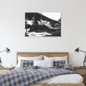 ホー日本のムズインハワイ写真 キャンバスプリント (インサイチュ (寝室))