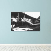 ホー日本のムズインハワイ写真 キャンバスプリント (インサイチュ (ウッドフロア))