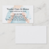 ホー最高のムヘルス医療ナース  名刺 (正面/裏面)