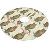 ホー素晴らしンフクロサンダー_コーブ ブラッシュドポリエステルツリースカート (アングル)