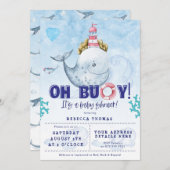 ホー航海のル少年のシャワー招待 招待状 (正面/裏面)