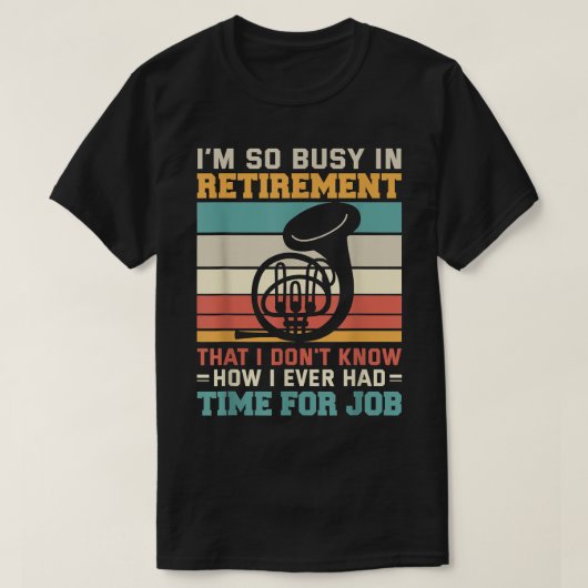 ホー退職したニスト真鍮楽器ホーンプレイヤーFrenc Tシャツ (デザイン正面)