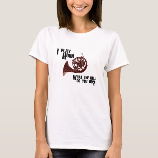 ホー遊ン – 一体どうするの？ Tシャツ (正面)