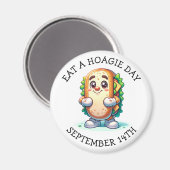 ホー食べジーの日おもしろい食の休日 マグネット (正面/裏面)