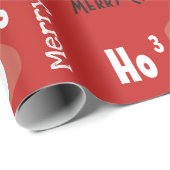 ホー「かわいい」サンタ・ホリデイ ラッピングペーパー (ロールコーナー)