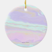 ホー・オポノオプノ反射セラミックオーナメント セラミックオーナメント (裏面)