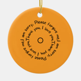 ホー・オポノ反射 セラミックオーナメント