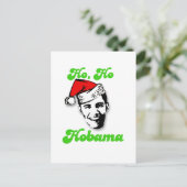 ホー、ホー、オバマ ポストカード (スタンド正面)