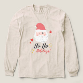 ホー・ホー・ホリデイズ サンタの顔 トライブレンドTシャツ