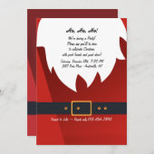 ホー,ホー,ホーホリデーパーティ招待状 招待状 (正面/裏面)