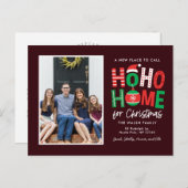 ホー ホー ホーム クリスマス 引っ越しのお知らせ ポストカード (正面/裏面)