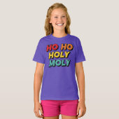 ホー・ホー・ホーリー・モーリー・クリスマス Tシャツ (正面フル)