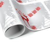 ホー！ホー！ホー！クリスマスラッピング紙 ラッピングペーパー (ロールコーナー)